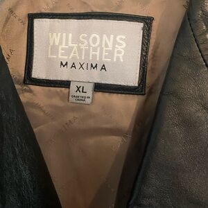 Wilsons Leather Maxima Black Coat